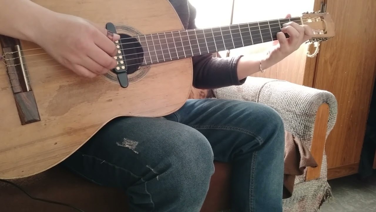 Dime con quien andas -  Interpretación en guitarra acústica