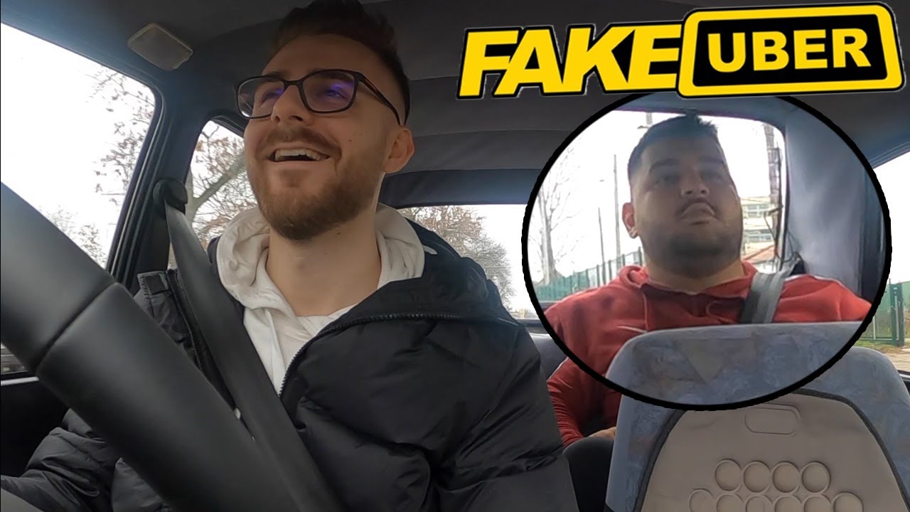 FAKE UBER CU IRAPHAHELL PE DACIA 1310 PRIN BUCURESTI..