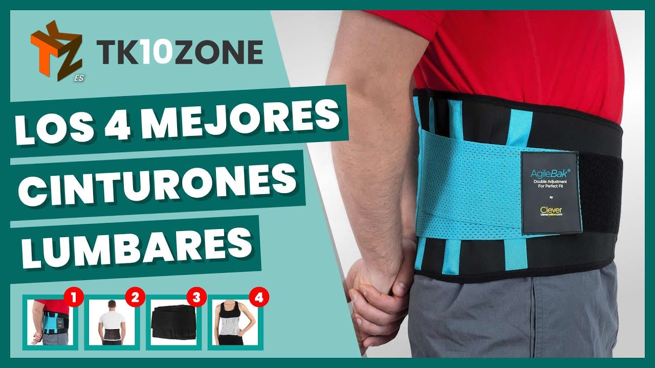 Los 4 mejores cinturones lumbares