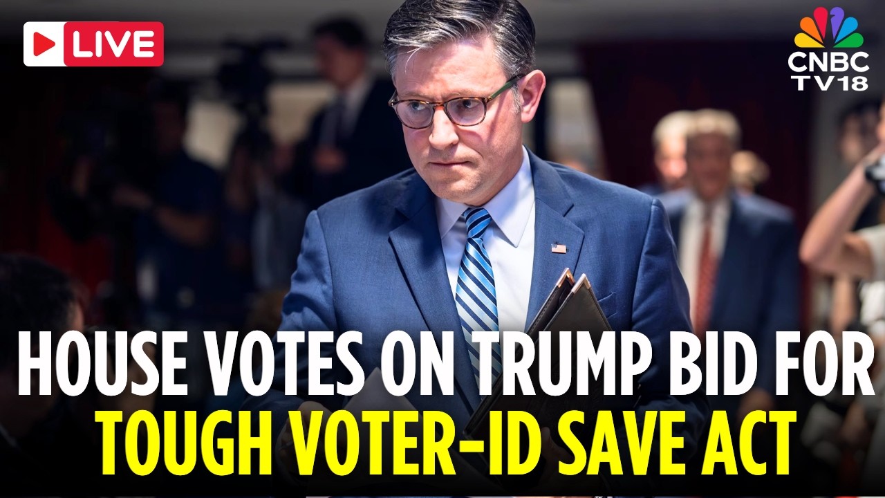 US House LIVE: Will Trump-Backed Bill Could Prevent 21 Million Citizens From Voting | SAVE ACT |N18G