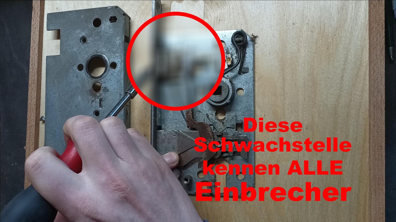 So funktioniert dein Haustürschloss