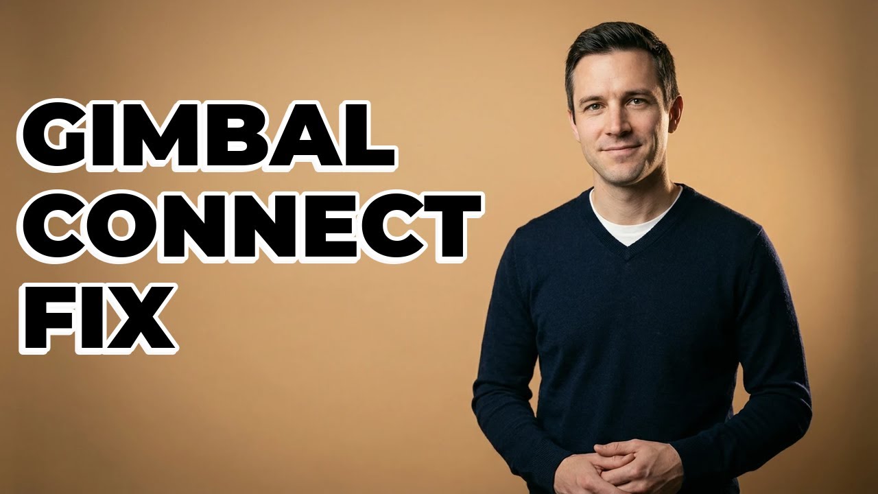 Why Won't My Gimbal Connect To My Phone?