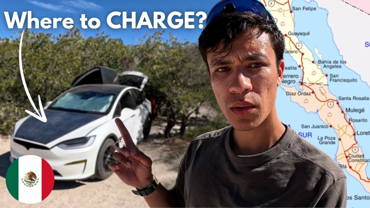 800 Miles Without Public Charging In Mexico - Tesla Expedition