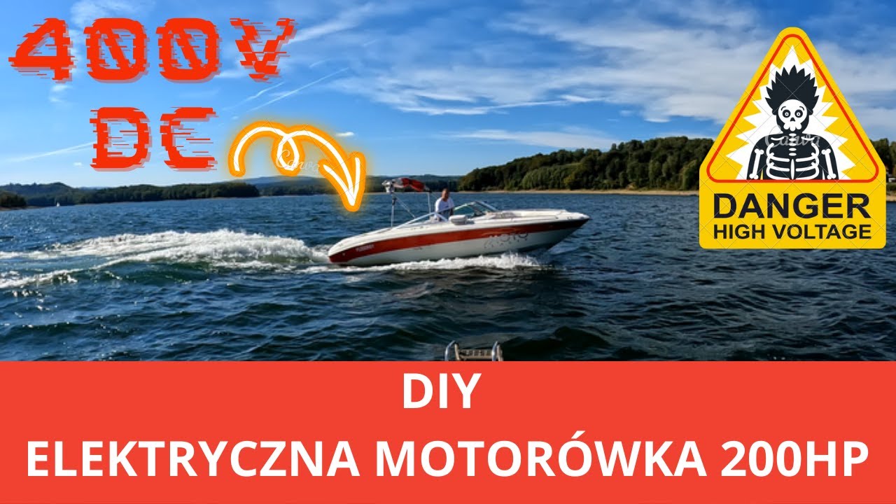 Motor&oacute;wka elektryczna 200hp SeaRay 230 signature DIY