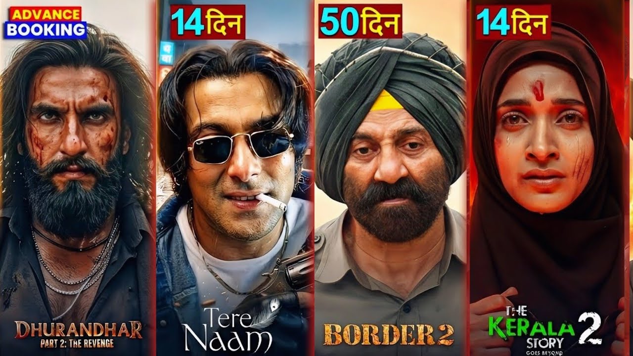 धुरंधर ने रचा इतिहास, बॉर्डर 2 बनने वाली है अगली 1000 करोड़ की सुनामी | Raja Saab 14 Days Collection