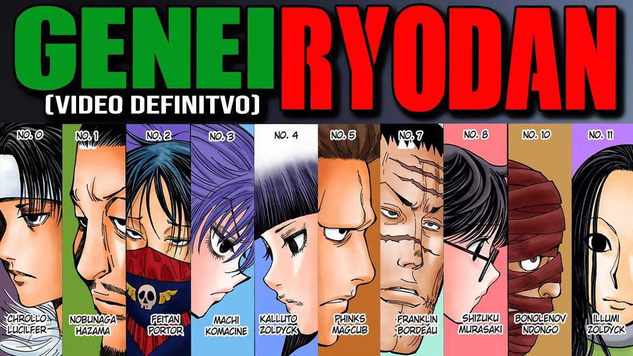 Genei Ryodan: TODAS sus Habilidades y Secretos Explicados (Video Definitivo)