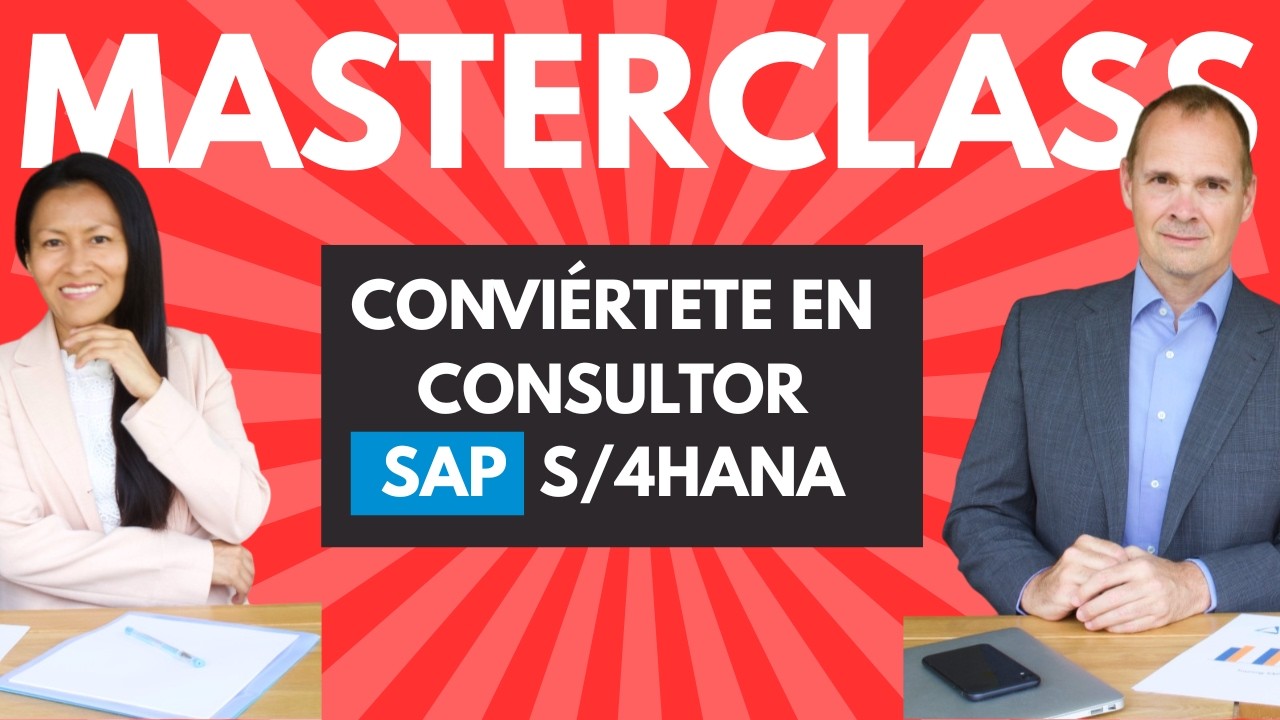 Masterclass cómo hacerse CONSULTOR SAP S4HANA desde cero