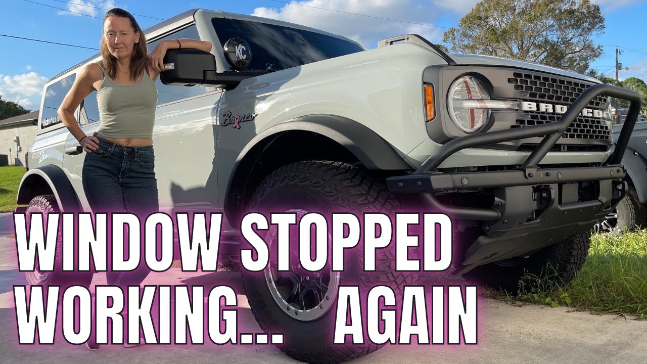 Bronco Window Recalibration Technique Can Save You Time & Money! No Dealership Required!