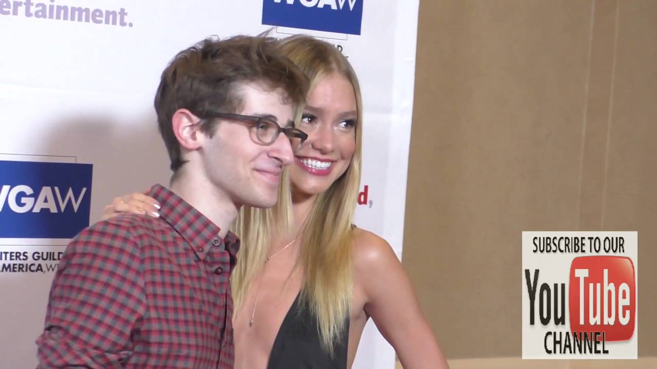 Noah Robbins and Elle McLemore at The Actors Fund's Tony Awards Viewing Gala at The Beverly Hilton H