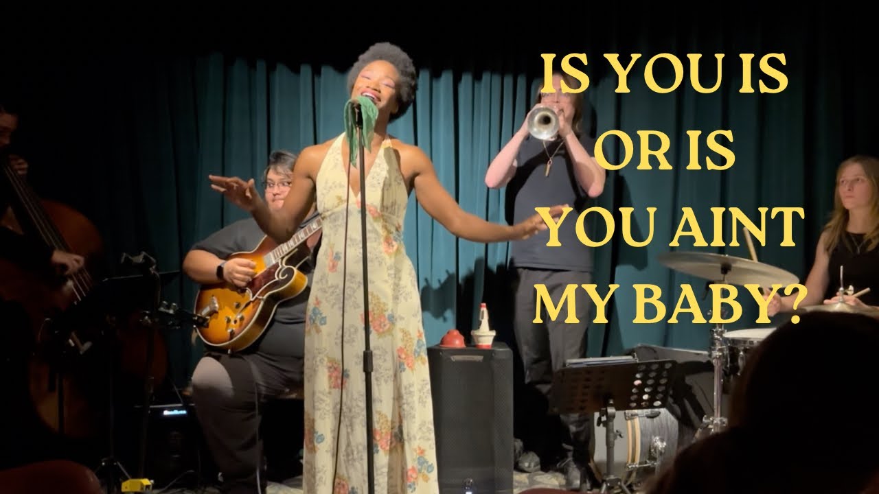 Sunny Doll Sings Is You Is Or Is You Ain’t My Baby at Bacari Tabu 