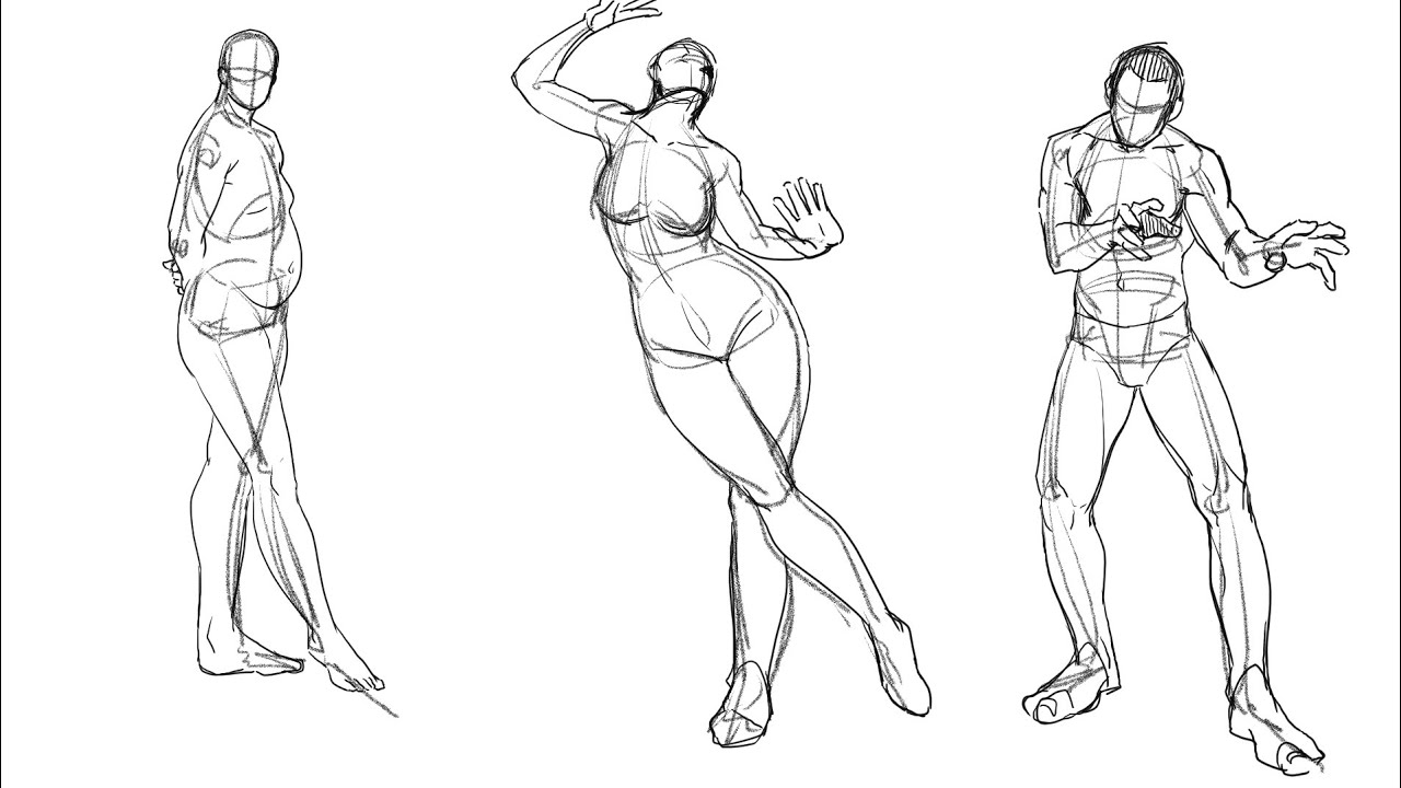 Daily Drawing Practice | Male Figure study 
