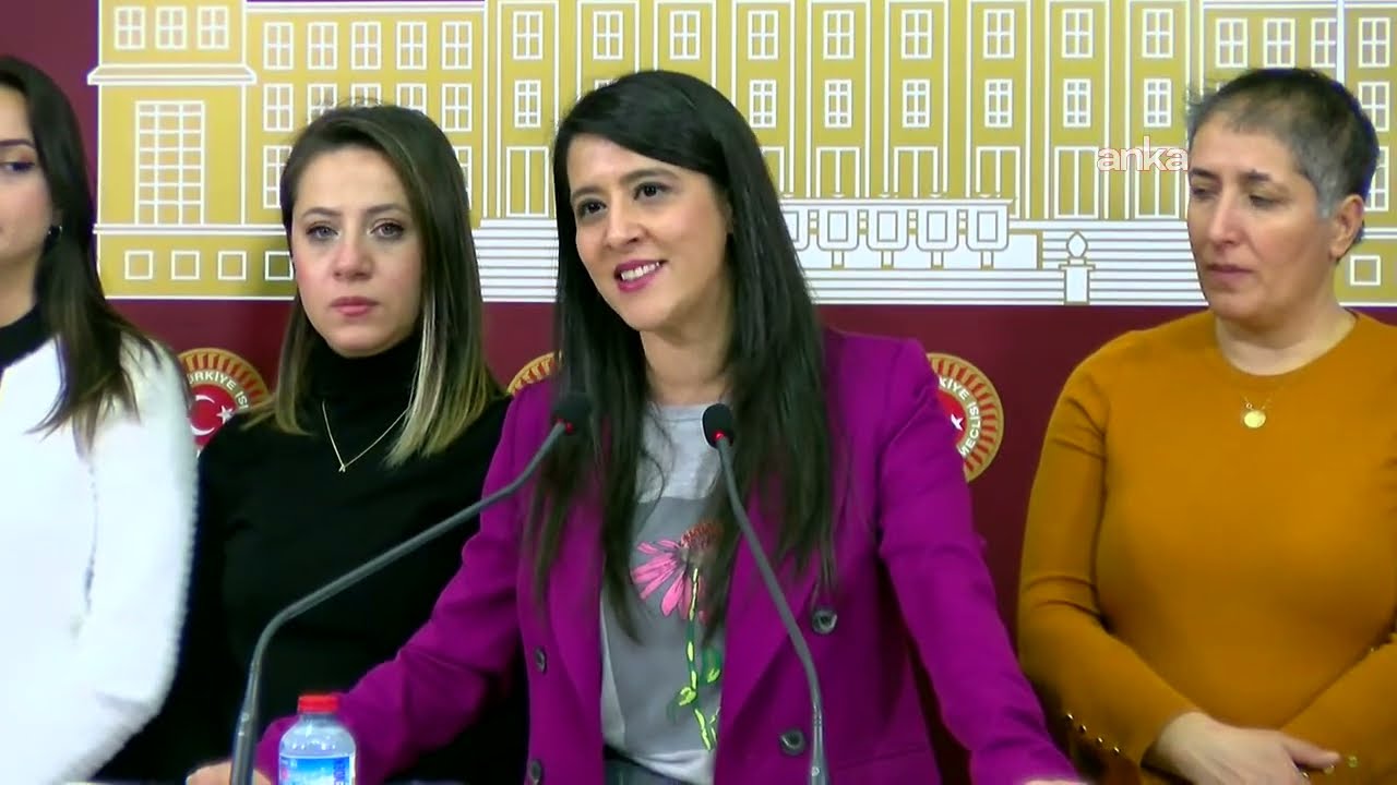 Emek Partisi Genel Başkan Yardımcısı Sevda Karaca, işçi kadınlarla TBMM’de açıklama yaptı