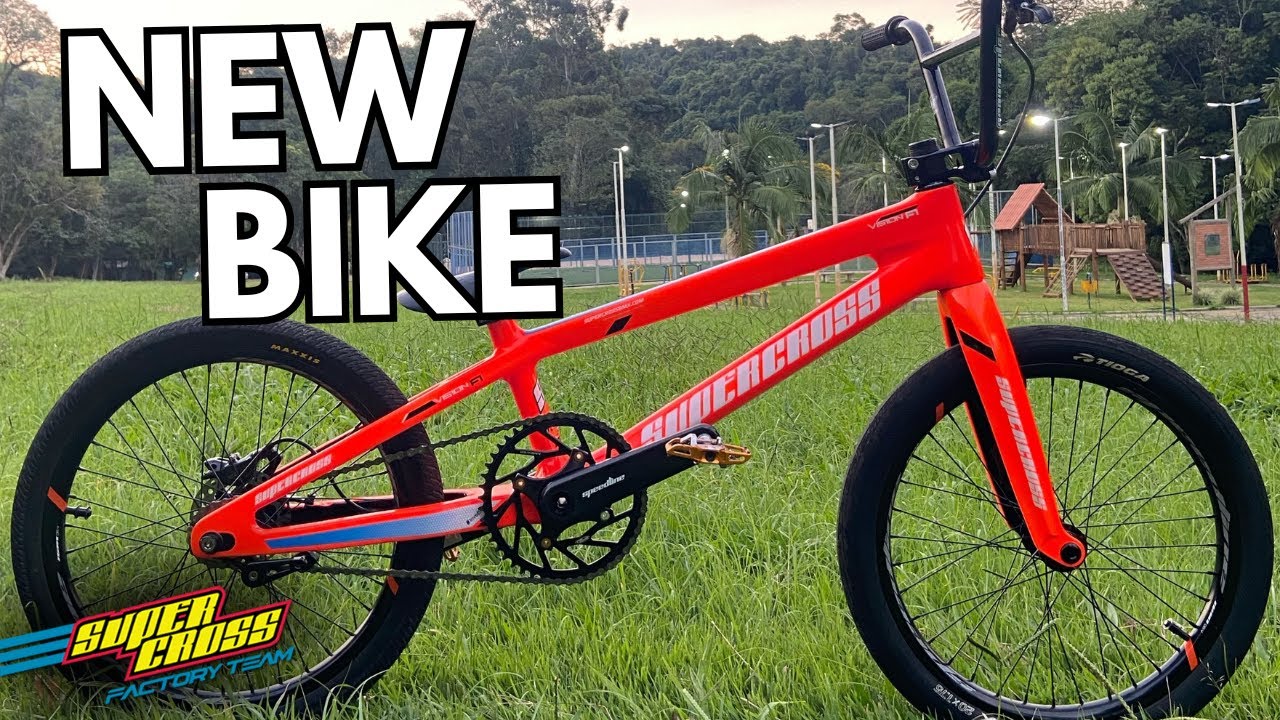 Pro Vicente Garcia's NEW 2024 Vision F1 BMX Racing Bike!! 🚀