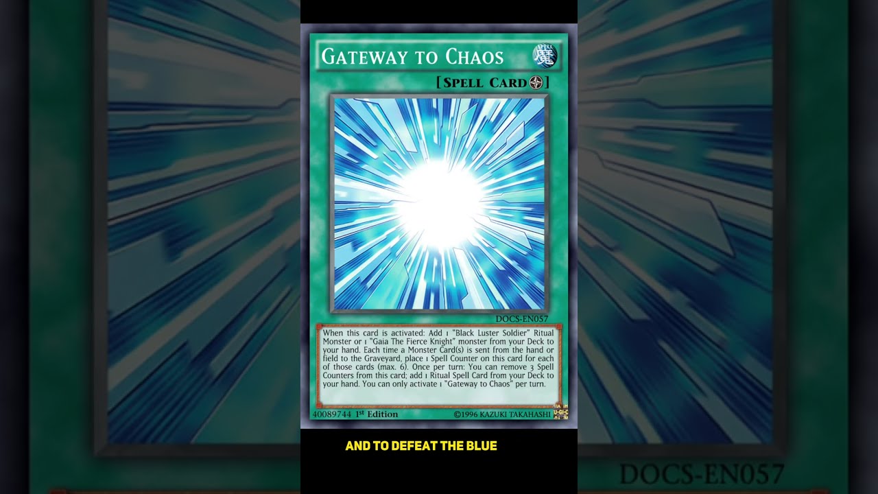 Yu-Gi-Oh! Lore Explained: Gaia the Fierce Knight