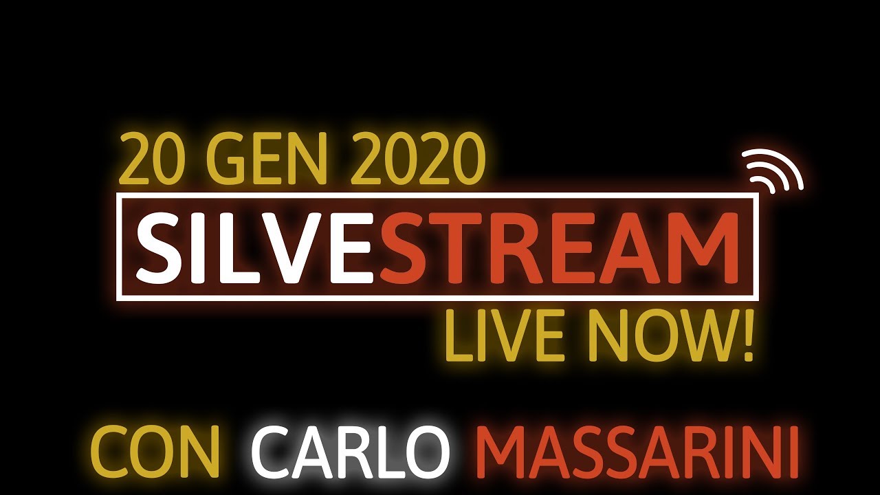 SilveSTREAM con Carlo Massarini | LIVE NOW |