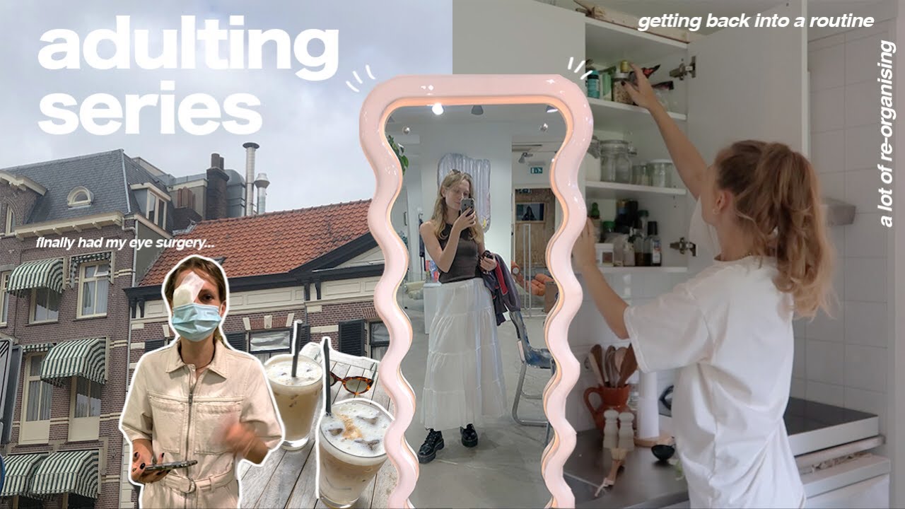 adulting series | getting back into a routine, nijmegen vlog & small surgery