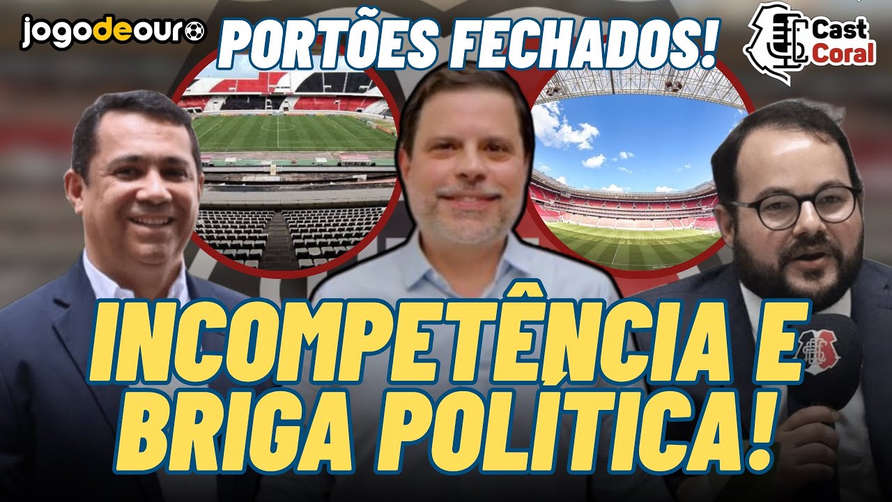 🚨INCOMPETÊNCIA! BRIGAS POLÍTICAS! O SANTA CRUZ VAI VOLTAR A JOGAR DE PORTÕES FECHADOS POR SUA CULPA!