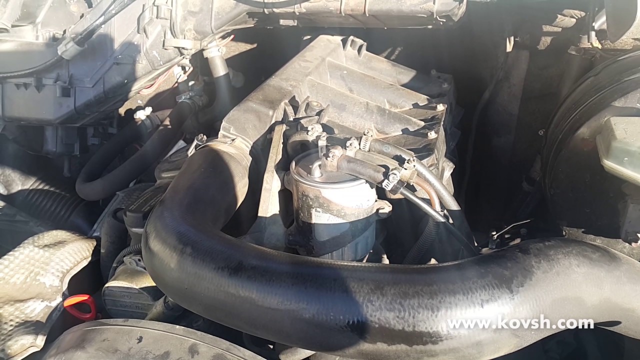 Причина троения и отсутствия компрессии на двигателе OM611 d2.1 Mercedes Benz