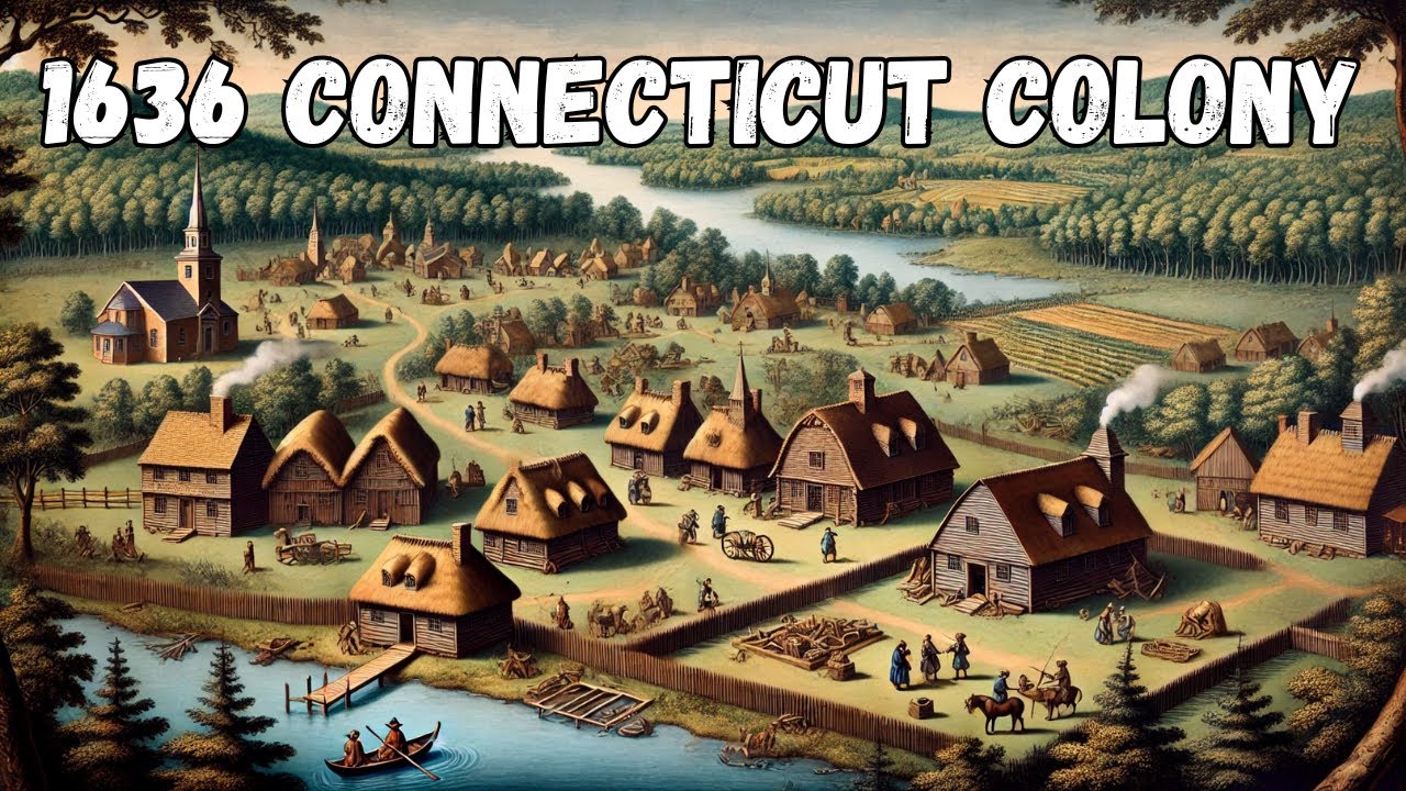Founding of Connecticut in New England