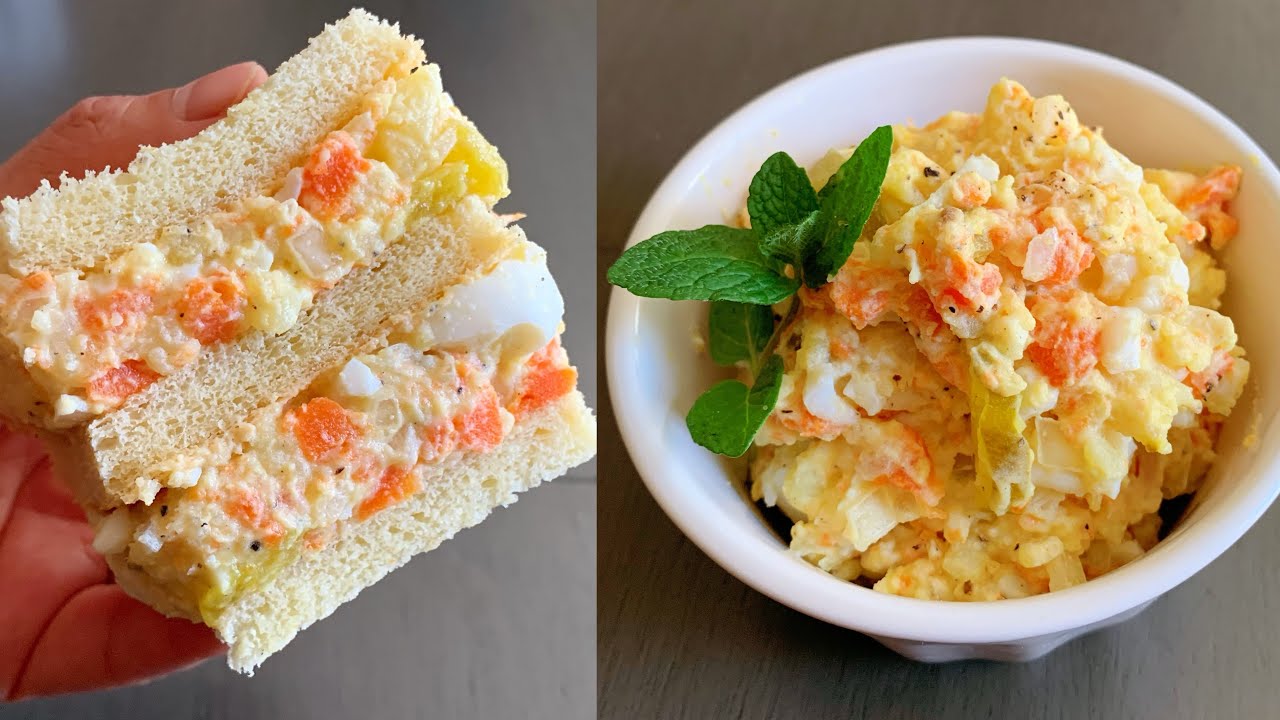 Perfect Potato salad Sandwich With eggs Delicious and Easy 💯 oil free