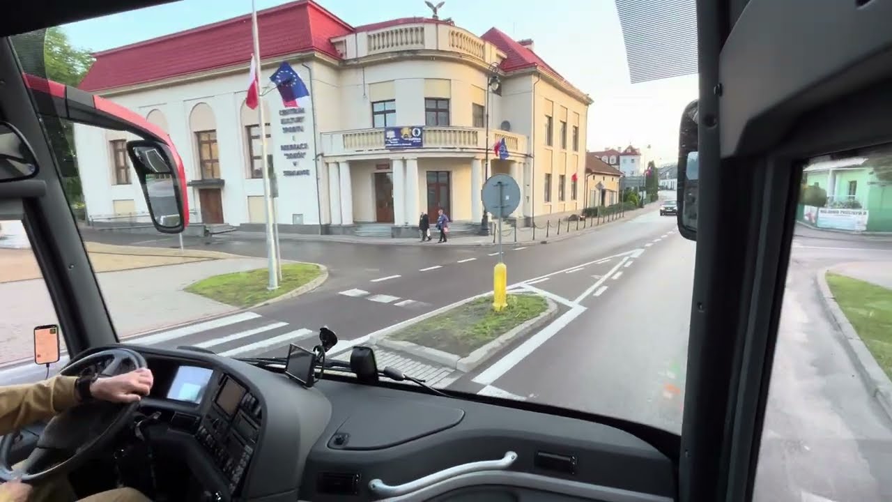 W drodze - VOLVO 9700 on board - Gorliczyna - Majdan Sieniawski 4K