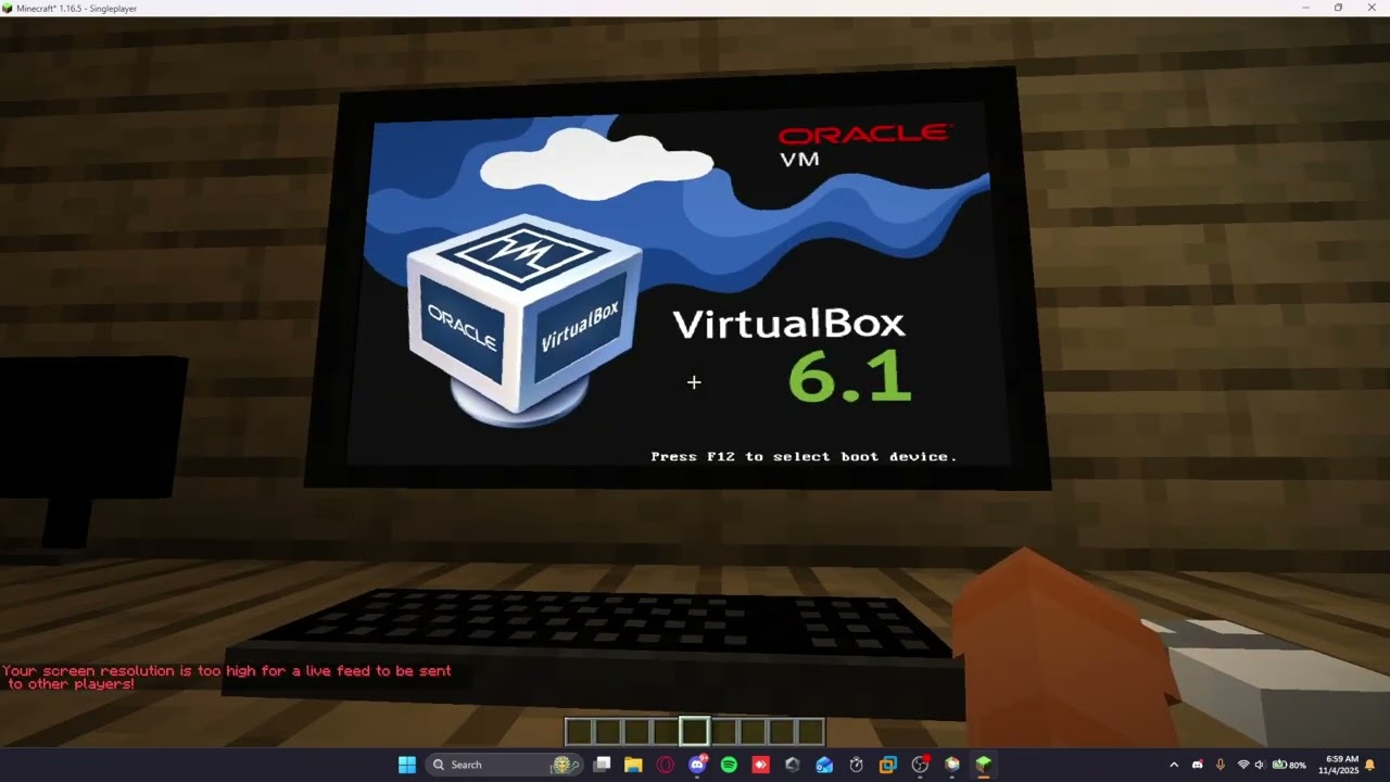 Using vm computer mod be like