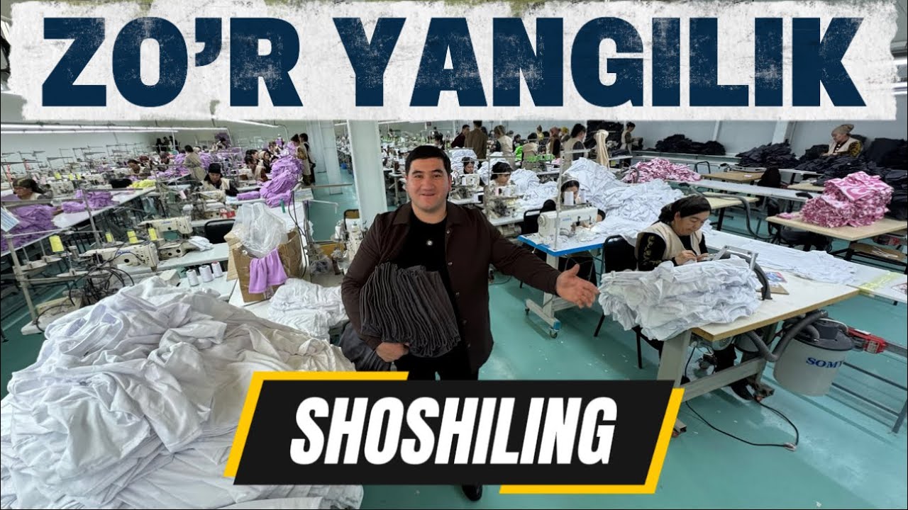 SHOSHILING ZO’R YANGILIK