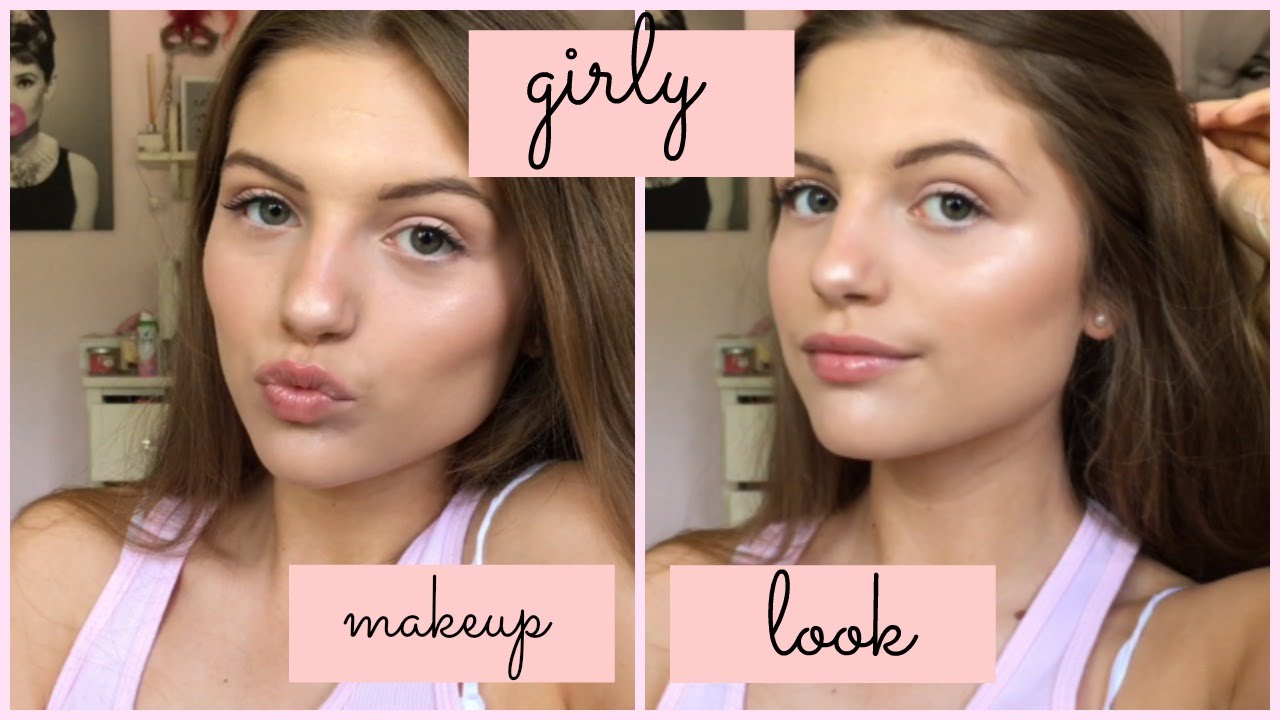 Girly Summer Makeup Look♡