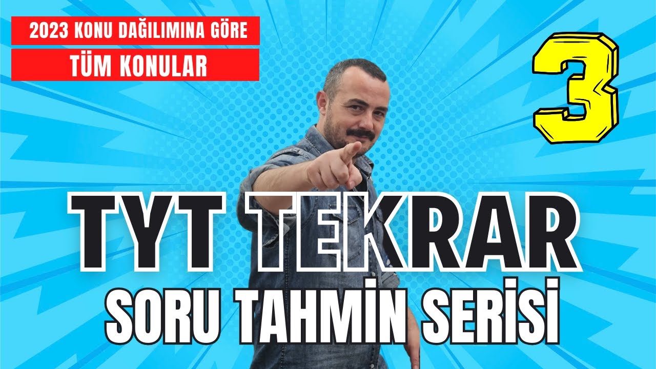 TYT MATEMATİK TEKRAR - 5 SORUDA SORU TAHMİN SERİSİ 3 - SAYI BASAMAKLARI