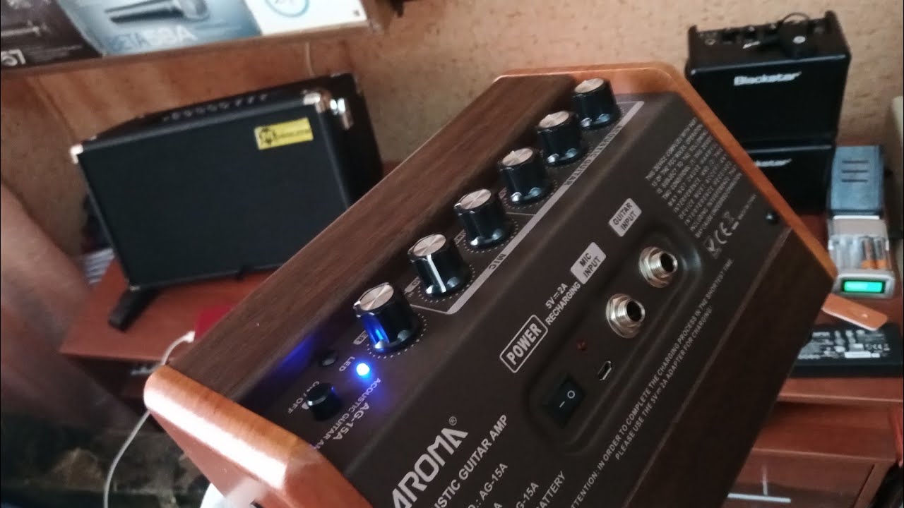 Усилитель с Алиэкспресс AROMA AG 15A - Тест Bluetooth соединения