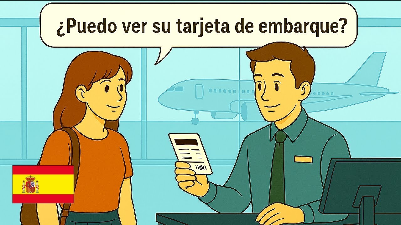 Spanish Travel Dialogues – Airport, Metro, Taxi & Bus | Real-Life Conversations for Beginners