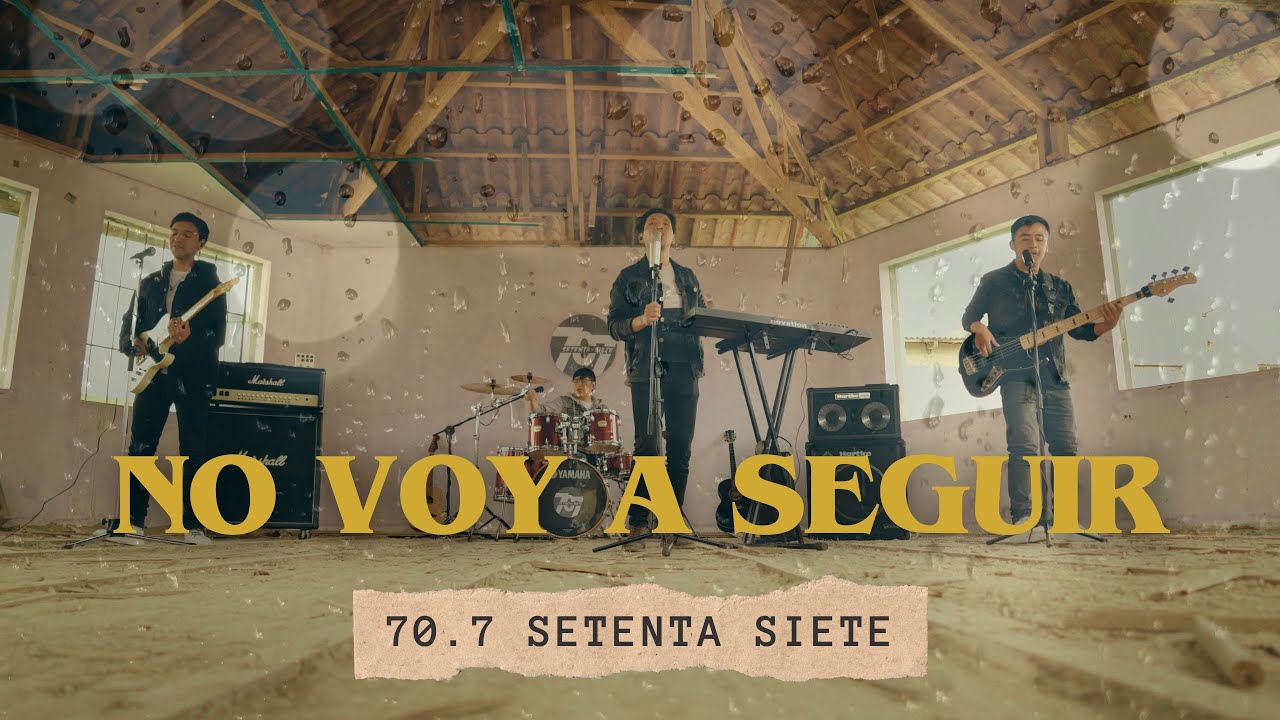 No Voy A Seguir - 70.7 Setenta Siete (Videoclip Oficial)