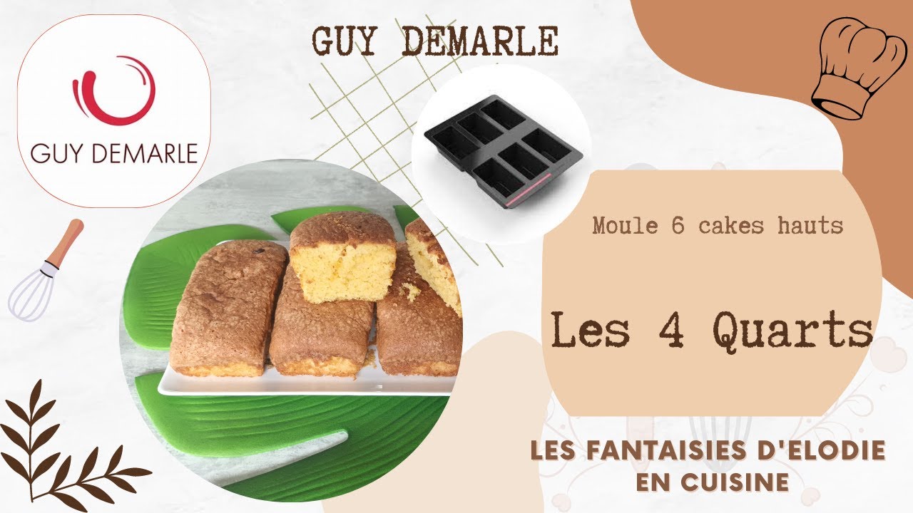 Recette🥣 les 4 QUARTS (Moule GUY DEMARLE)