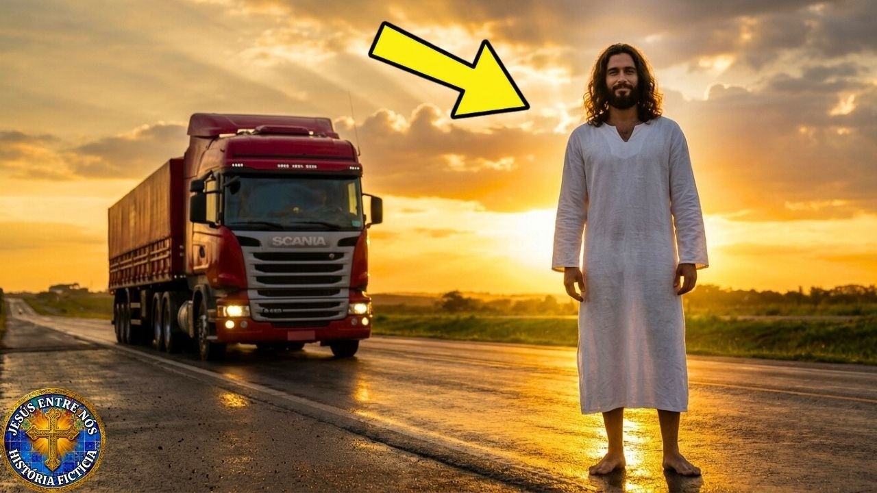 CAMINHONEIRO DÁ CARONA A MENDIGO NA ESTRADA... ERA JESUS TESTANDO SEU CORAÇÃO 😭🙏