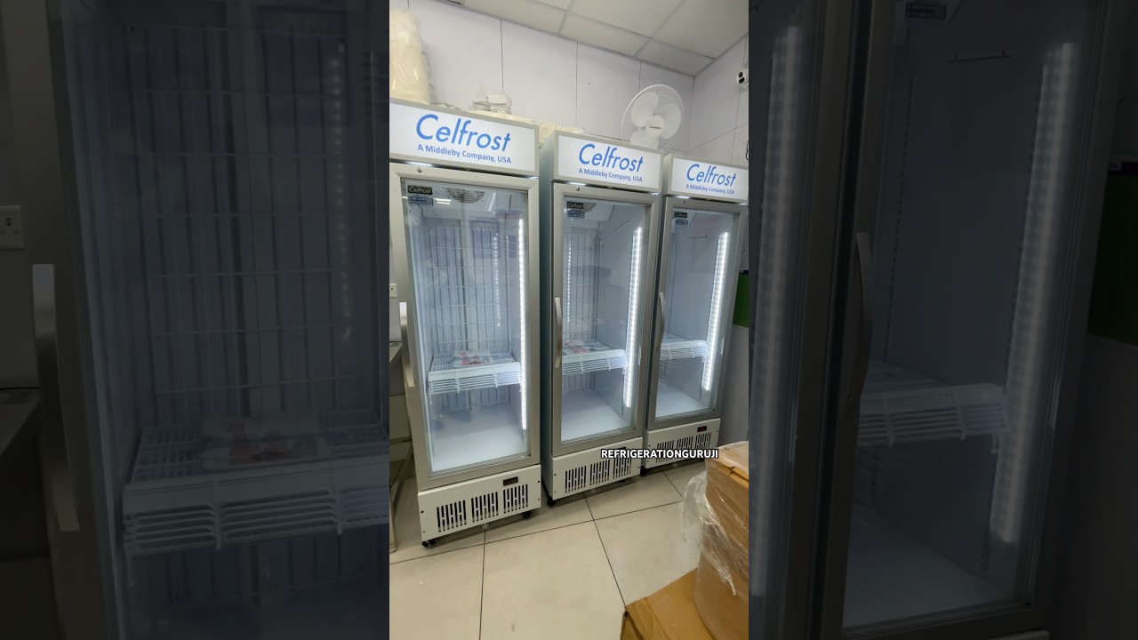 Deep freezer repair || glass door freezer || celfrost freezer || CELFROST NFG400 C ||