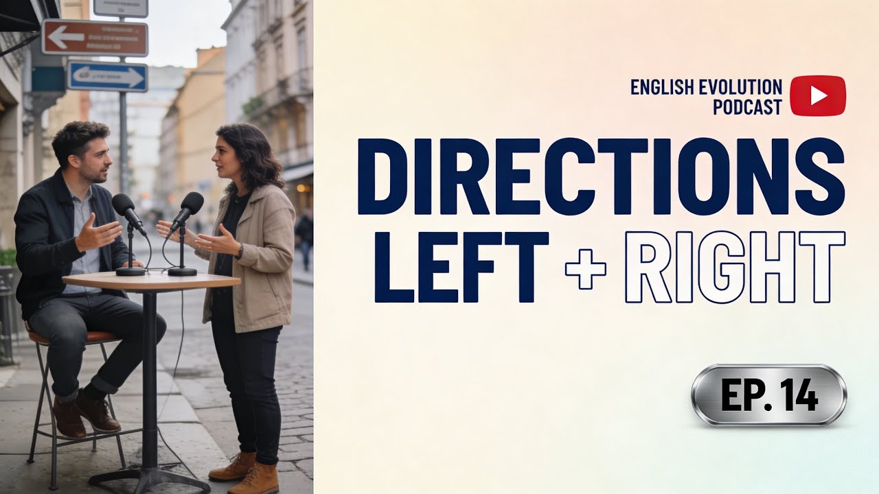 Asking for Directions in English (Street) Made Simple: Easy Questions + Clear Directions US/UK Ep.14