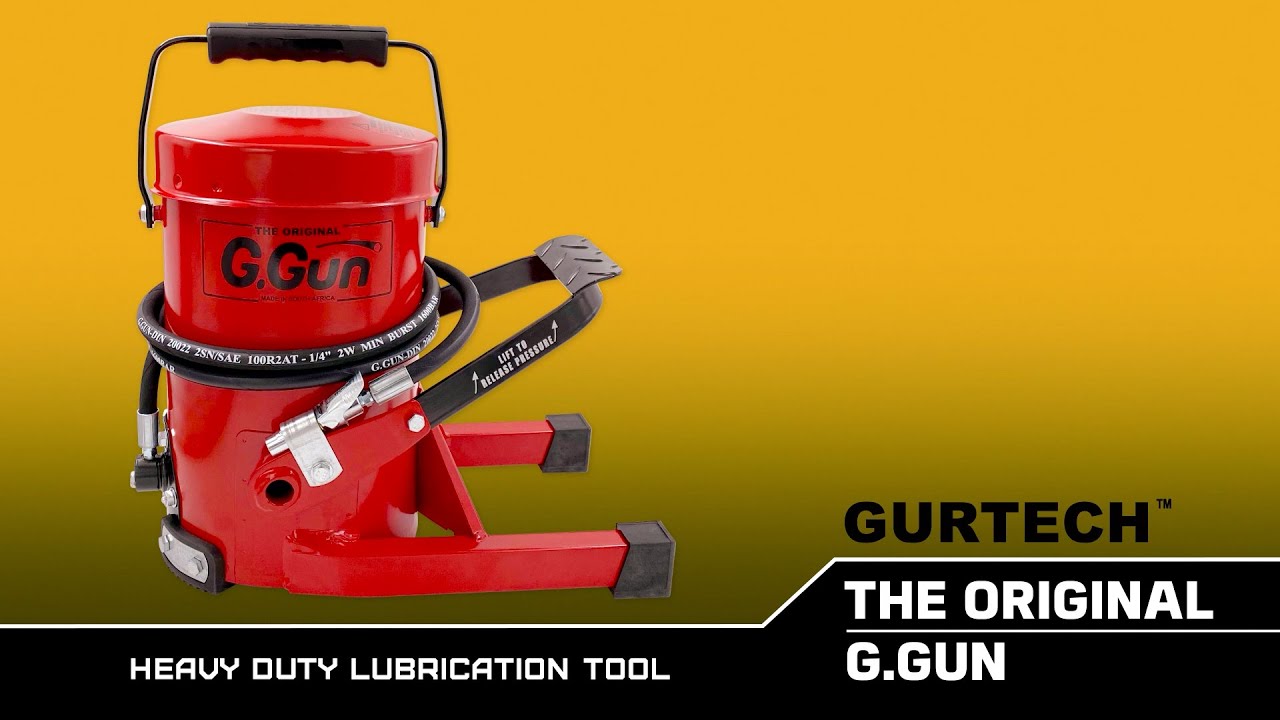 Gurtech Foot Operated Grease Gun