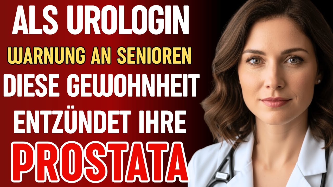 Als UROLOGIN warne ich Senioren: Diese Gewohnheit ENTZÜNDET Ihre PROSTATA