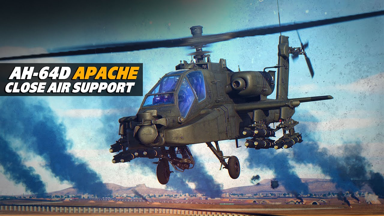 AH-64D Apache: Непосредственная авиационная поддержка — Цифровой боевой симулятор (DCS)