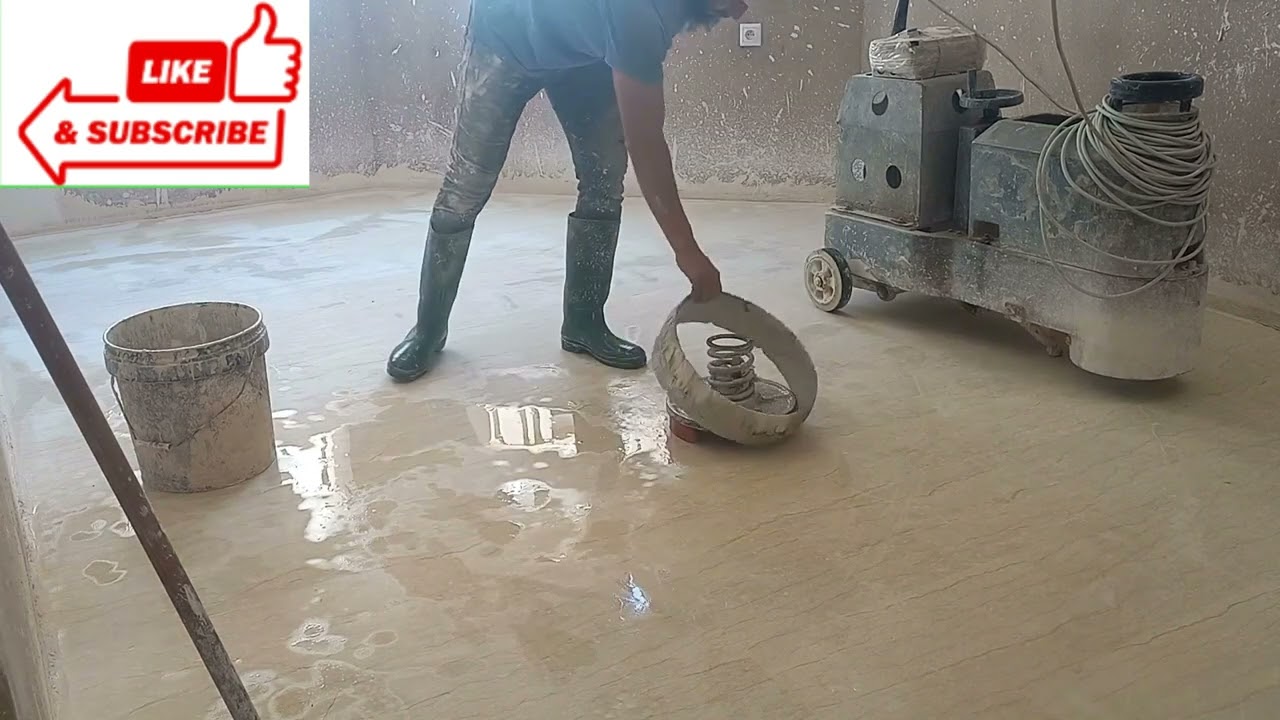 المراحل المهمة و الاساسية لجلي وتلميع الرخام