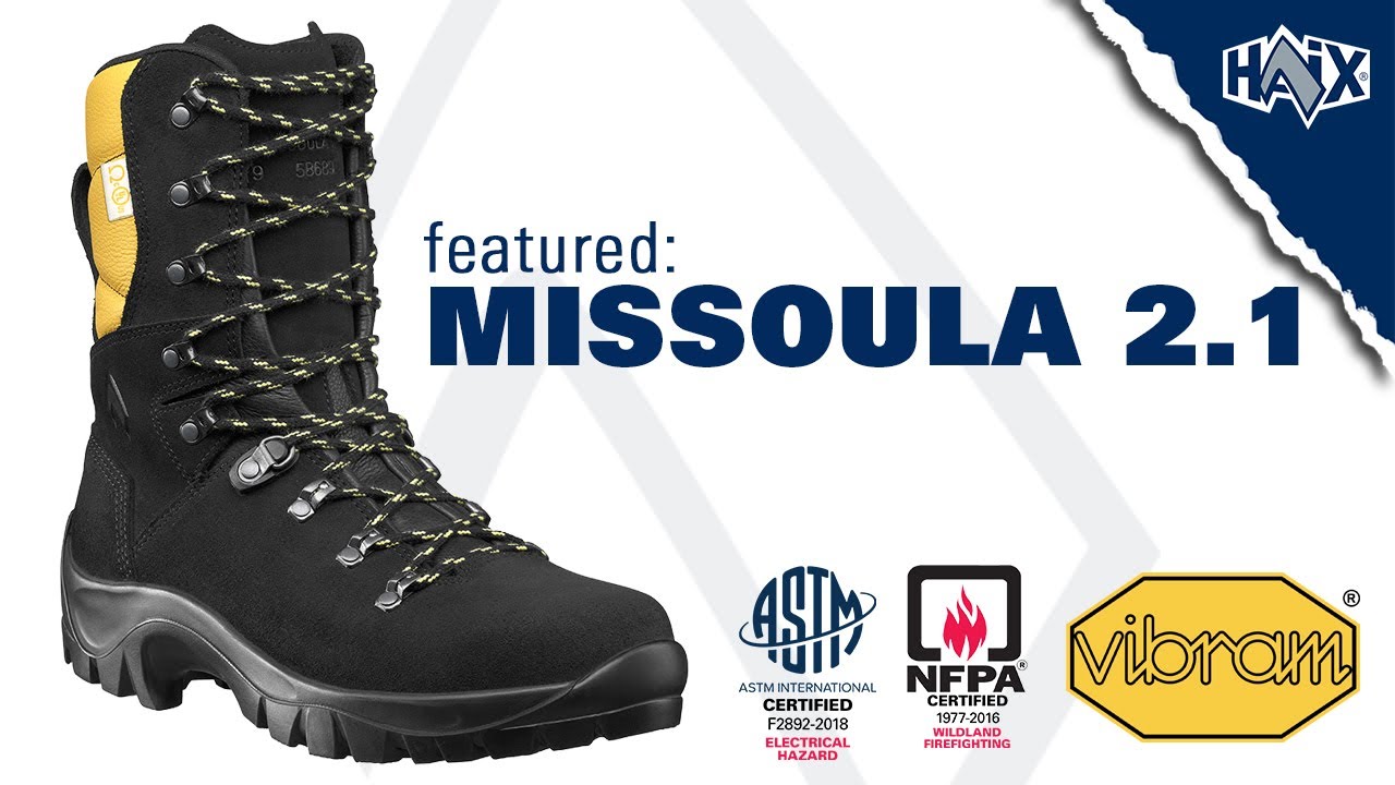 Product Feature: Haix Missoula 2.1 - NFPA Certified - Wildland Fire Boot