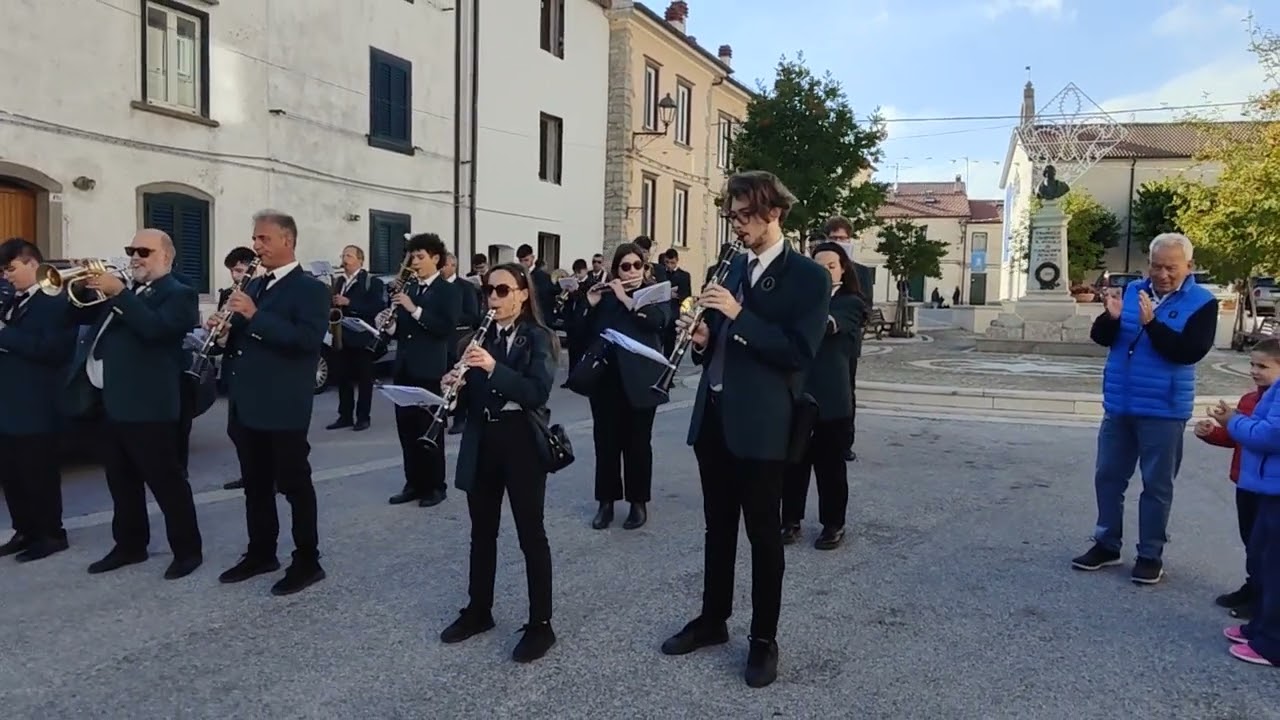 Radetzky March played in Capracotta, Italy, before celebration.