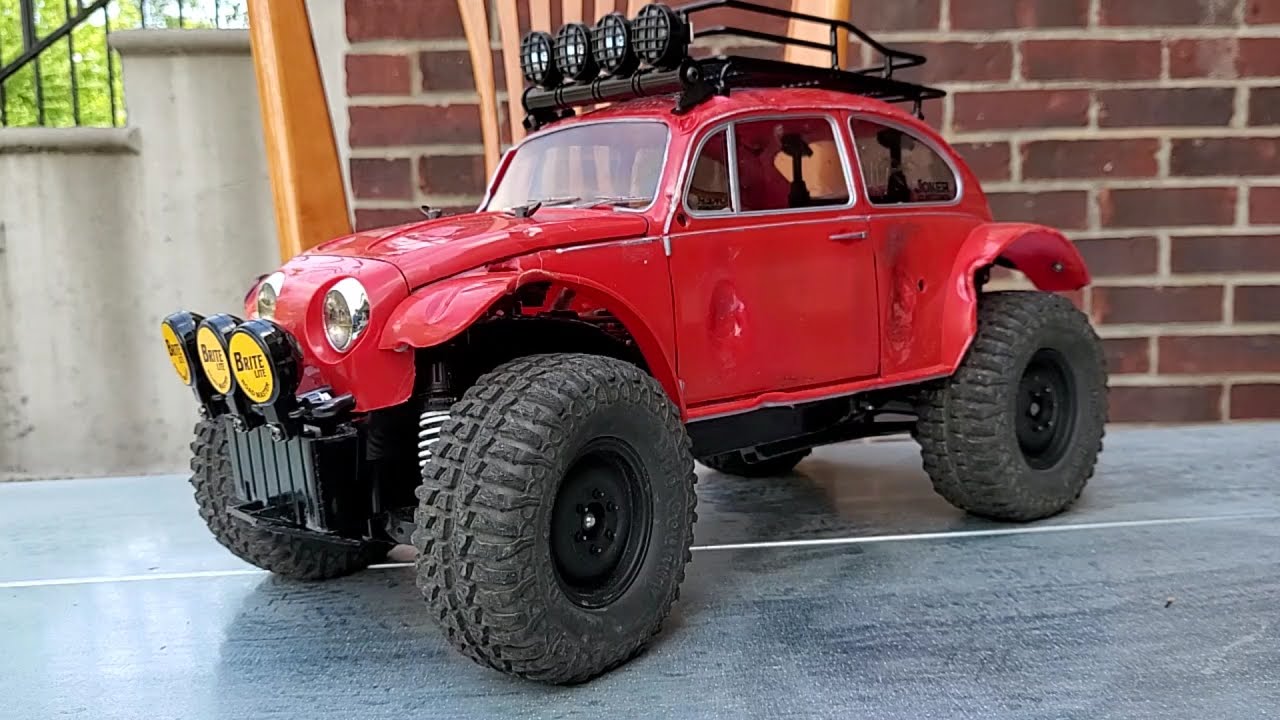 Building a CC01 From Junk! (Tamiya CC01 Beetle Build)