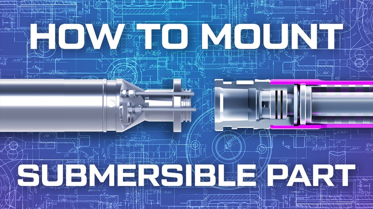 Triol TM01 Downhole Measuring System: a tutorial on how to mount submersible part of the TM01-10.