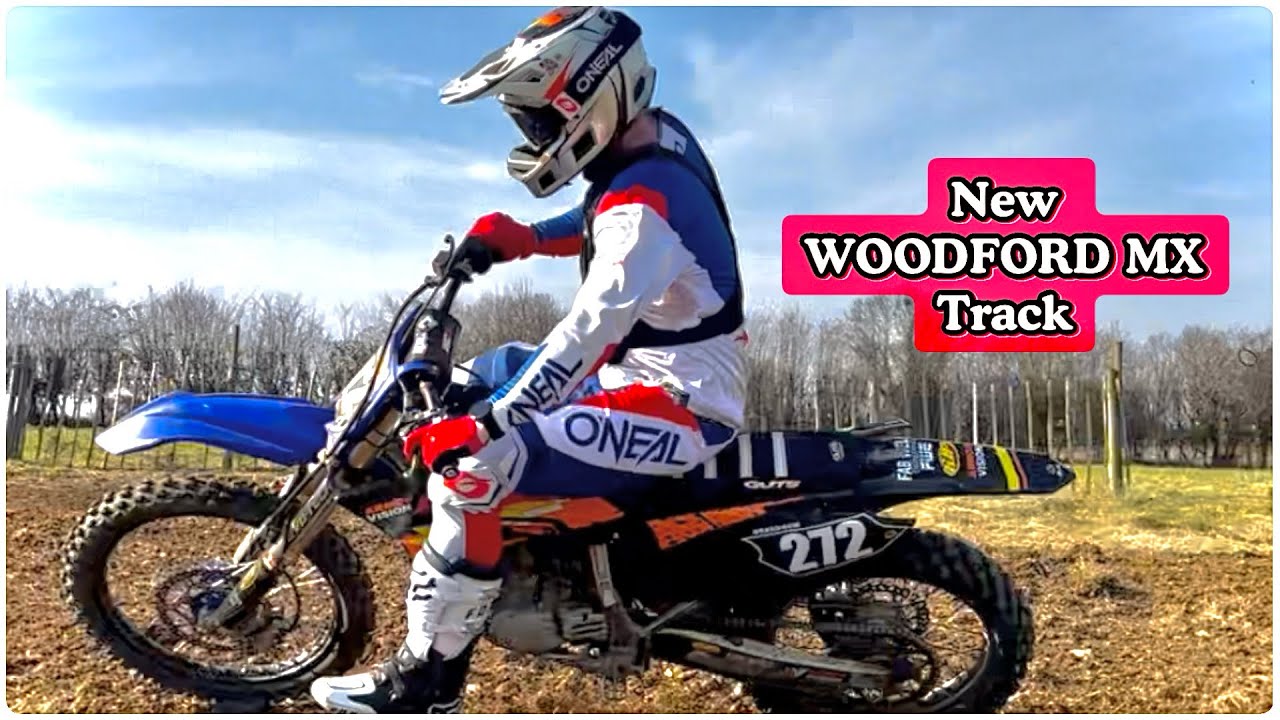 Testing the NEW Woodford MX track for the first NORTHAMPTON Motocross Championship