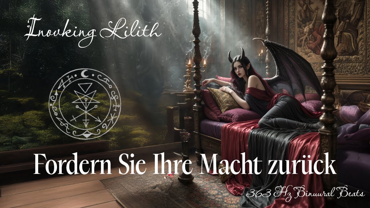 Lilith Invocation to Reclaim Your Dark Feminine Power (You Will Change) #binauralbeats