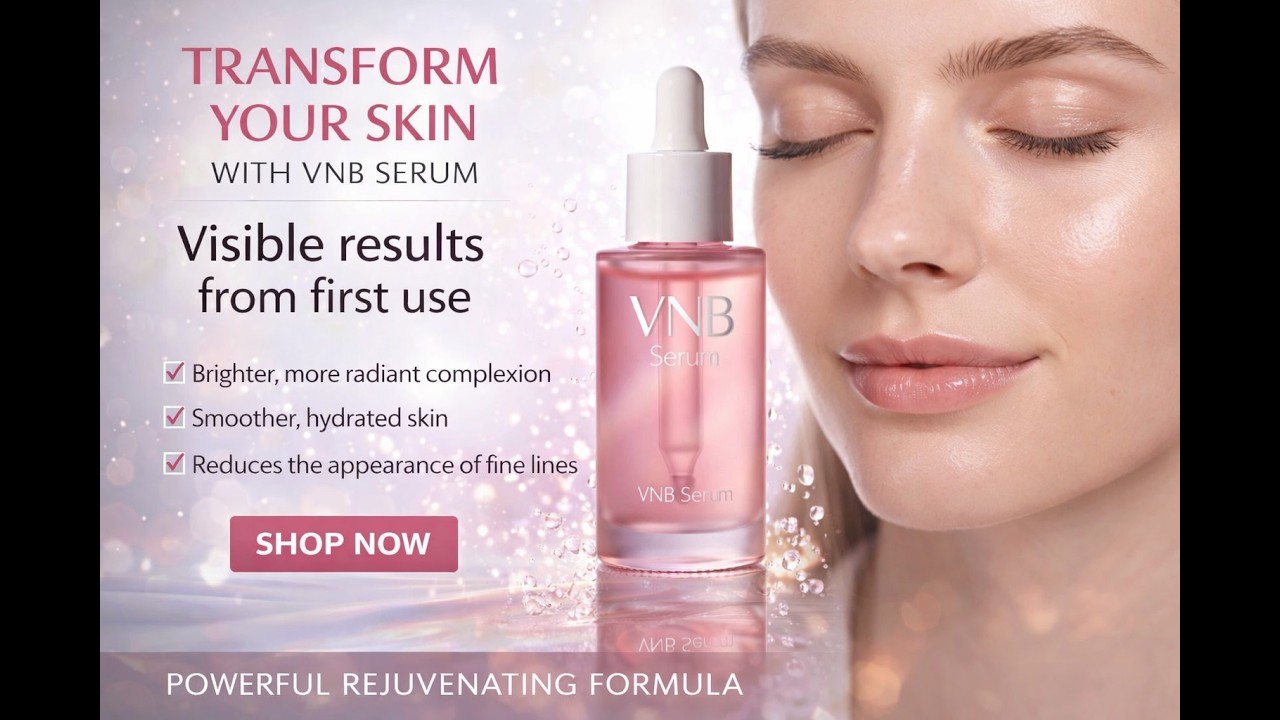 Luxury Skincare Ad | VNB Serum &ndash; AI Generated Beauty Commercial