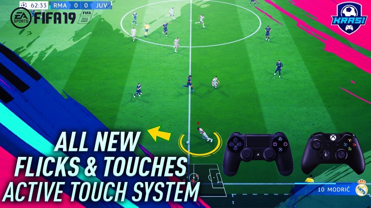 FIFA 19 ALL NEW SPECIAL FLICKS & TOUCHES TUTORIAL - THE NEW ACTIVE TOUCH SYSTEM TIPS & TRICKS