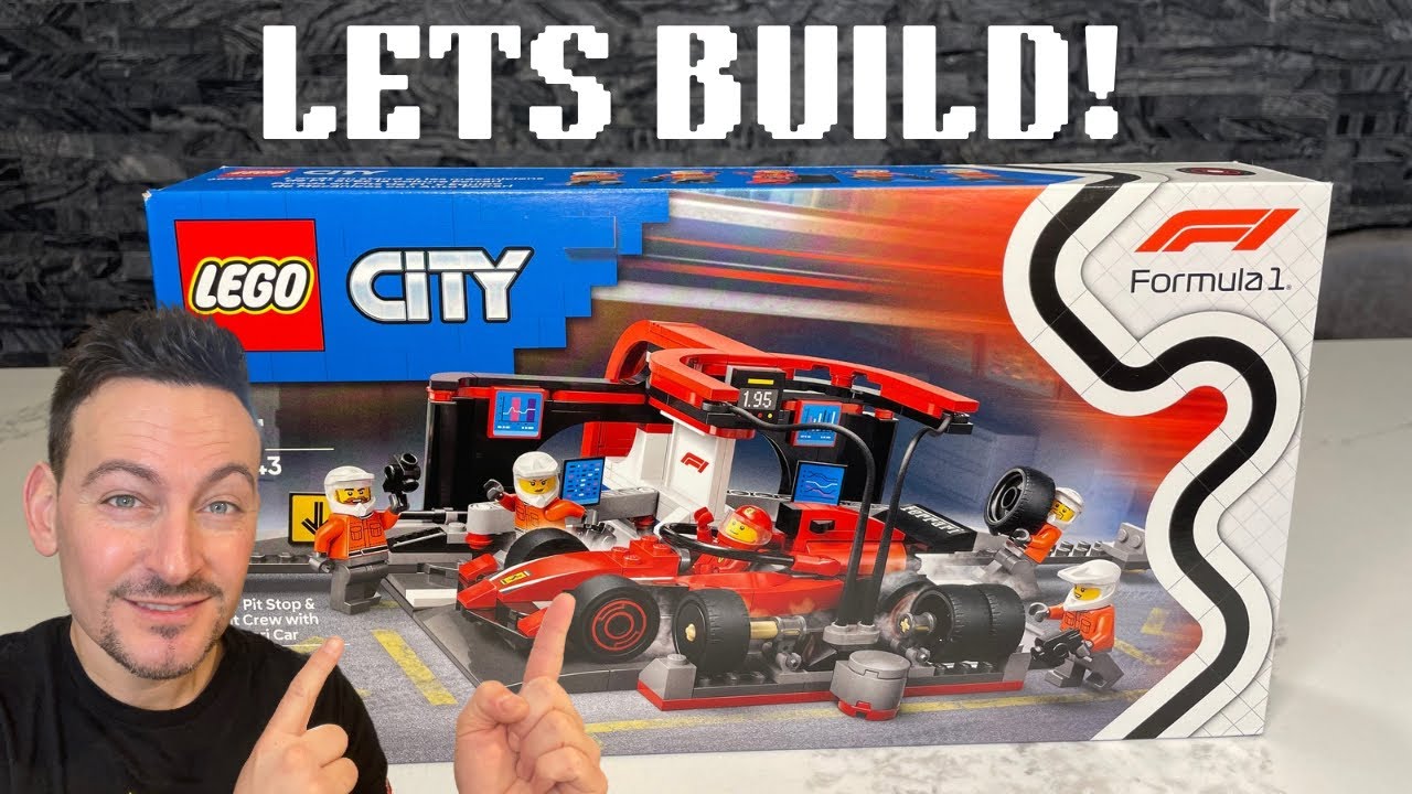 LEGO F1 FERRARI PIT STOP | NEW FOR 2025