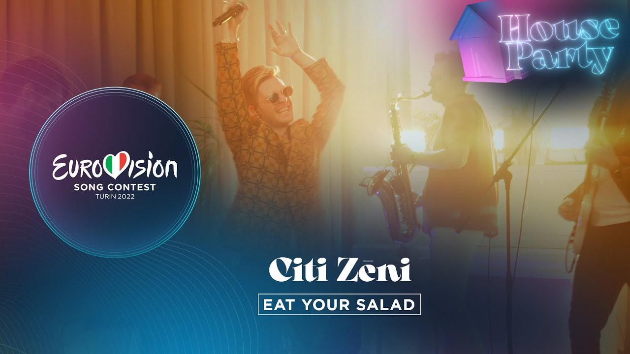 Citi Zēni - Eat Your Salad (Live) - Latvia 🇱🇻 - Eurovision House Party 2022